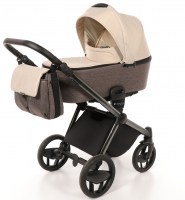 Invictus V-Plus col.03 (bēša) 3in1 Bērnu universālie rati 3 vienā